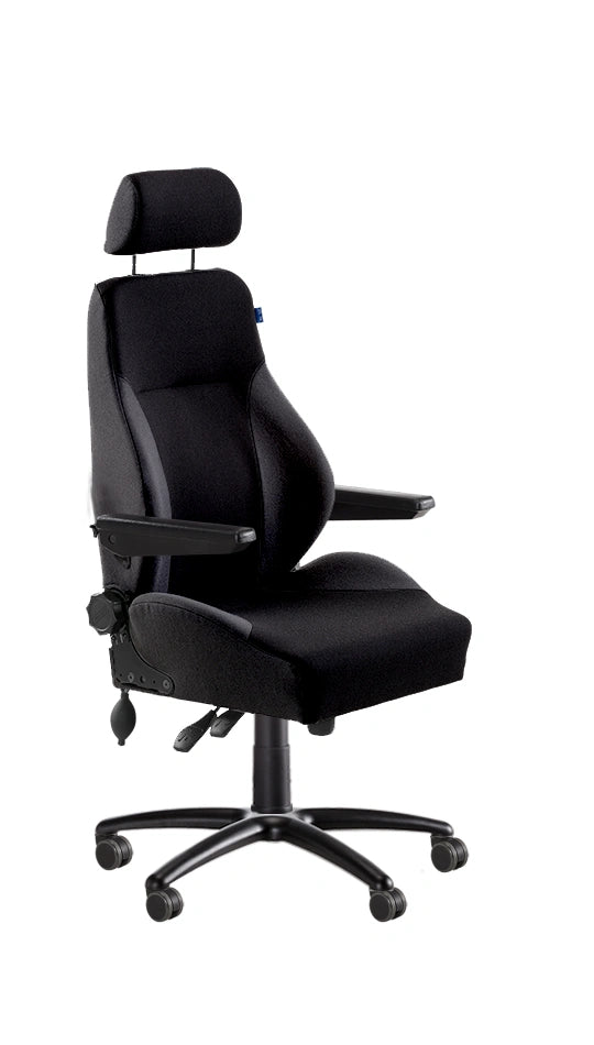 Be-Ge 9080 24-Hour Office Chair - Adjustable Lumbar & Headrest