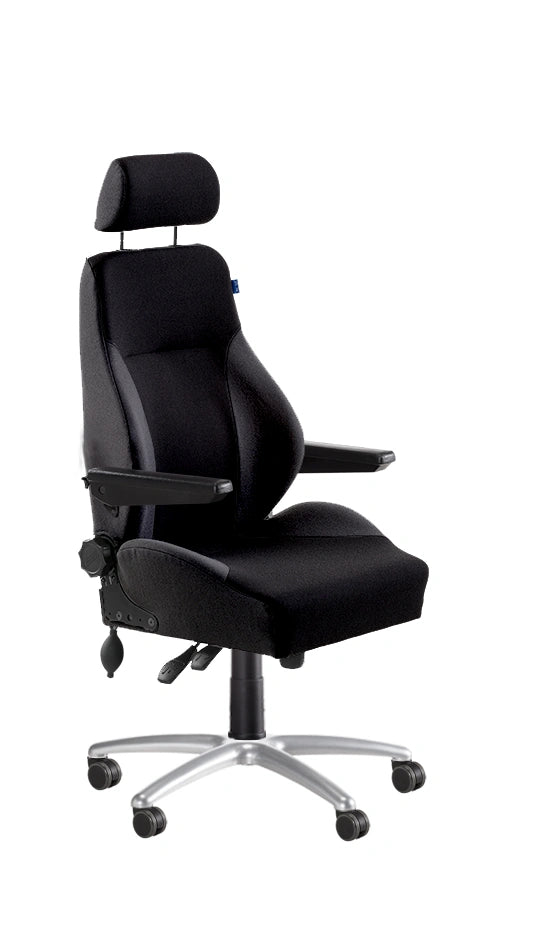 Be-Ge 9080 24-Hour Office Chair - Adjustable Lumbar & Headrest