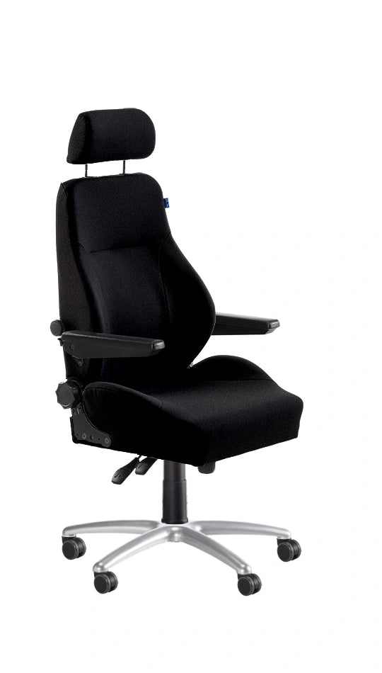 Be-Ge 9080 24-Hour Office Chair - Adjustable Lumbar & Headrest