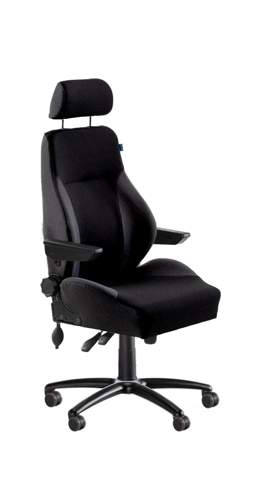 Be-Ge 9080 24-Hour Office Chair - Adjustable Lumbar & Headrest