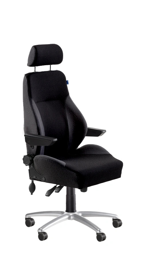Be-Ge 9080 24-Hour Office Chair - Adjustable Lumbar & Headrest