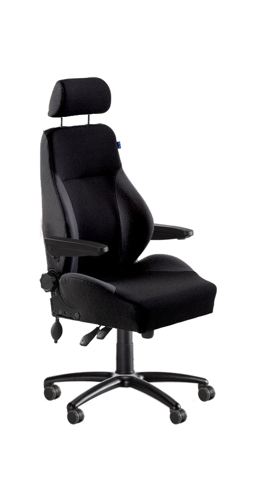 Be-Ge 9080 24-Hour Office Chair - Adjustable Lumbar & Headrest
