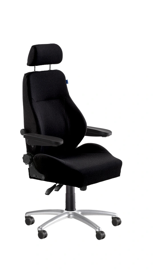 Be-Ge 9080 24-Hour Office Chair - Adjustable Lumbar & Headrest