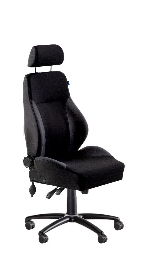 Be-Ge 9080 24-Hour Office Chair - Adjustable Lumbar & Headrest