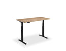 Flyga Dual Motor Standing Desk - Woodgrain MFC Top | 3-Stage