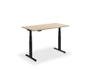 Flyga Dual Motor Standing Desk - Woodgrain MFC Top | 3-Stage