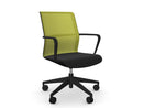 Senator Circo Mesh Office Chair - Black - Burnt orange