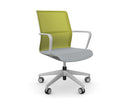 Senator Circo Mesh Office Chair - light grey - Burnt orange
