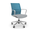 Senator Circo Mesh Office Chair - light grey - fresh apple
