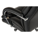 Lockwoodhume heavy-duty leather office chair, 35-stone capacity, wide seat, designed for 24-hour use.