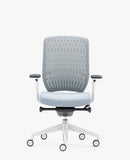 senator evolve 2 mesh back office chair light grey 14