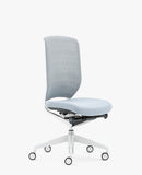 senator evolve 2 mesh back office chair light grey 13