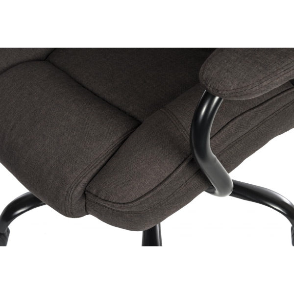 Goliath Duo Dark Brown Fabric Heavy Duty Office Chair