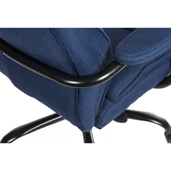 Goliath Duo Ink Blue Fabric Heavy Duty Office Chair