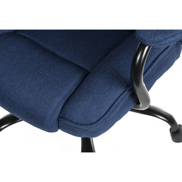 Goliath Duo Ink Blue Fabric Heavy Duty Office Chair