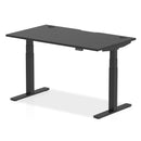 Air Black Series Electric Standing Desk - Dual Motor 660-1310mm