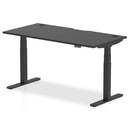 Air Black Series Electric Standing Desk - Dual Motor 660-1310mm