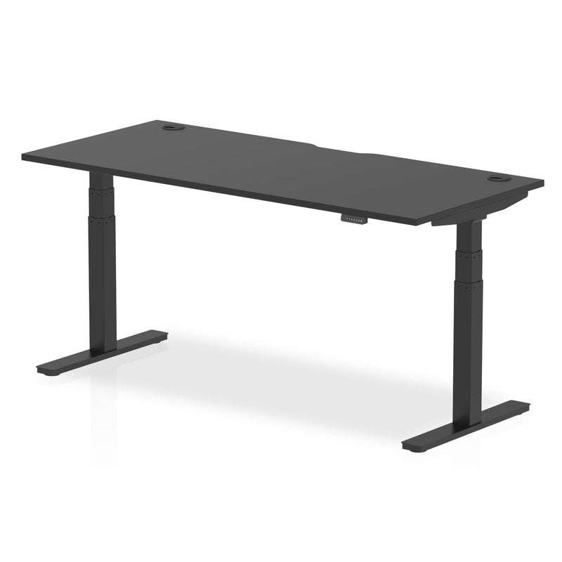 Air Black Series Height Adjustable Desk