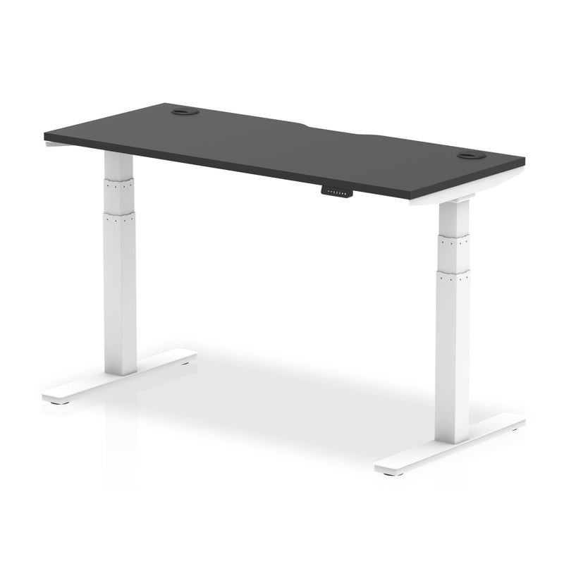 Air Black Series Slimline Height Adjustable Desk