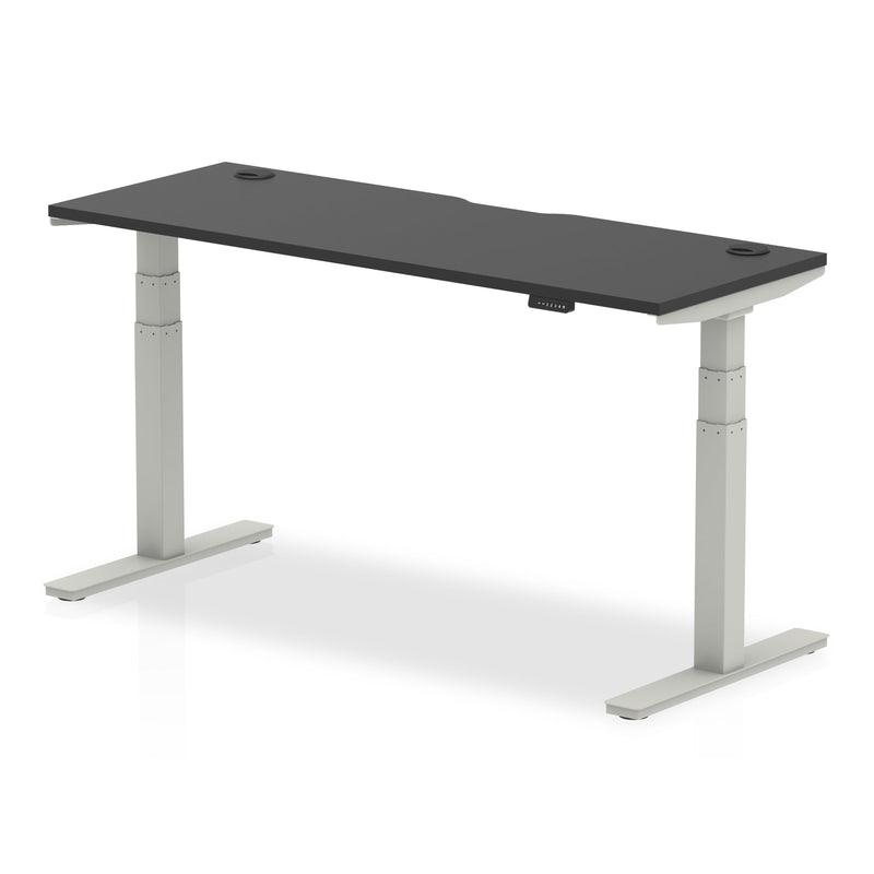 Air Black Series Slimline Height Adjustable Desk