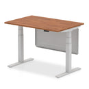 Air Height Adjustable Desk - Steel Modesty Panel | Dual Motor