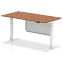 Air Height Adjustable Desk - Steel Modesty Panel | Dual Motor