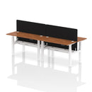 Air 4 Person Height Adjustable Bench Desk - Back-to-Back 600mm