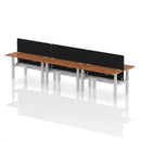 Air 6 Person Height Adjustable Bench Desk - Slimline 600mm Depth