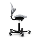 HAG Capisco Puls 8010 Light Grey Saddle Chair - 8