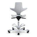 HAG Capisco Puls 8010 Light Grey Saddle Chair - 10