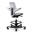 HAG Capisco Puls 8010 Light Grey Saddle Chair - 15
