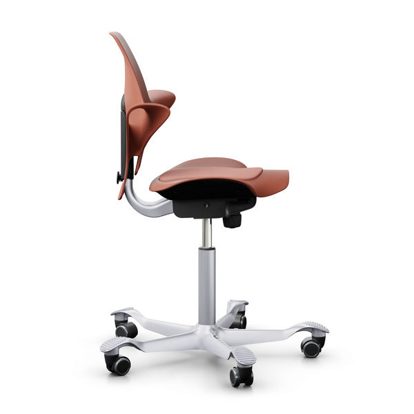 HAG Capisco Puls 8010 Rosehip Saddle Chair - Design Your Own