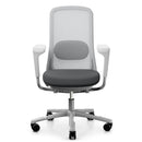 hag sofi mesh office chair light grey in stock1