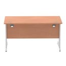 Impulse 1400mm Straight Desk Cantilever Leg