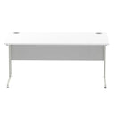Impulse 1600mm Straight Desk Cantilever Leg