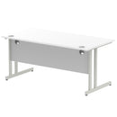 Impulse 1600mm Straight Desk Cantilever Leg