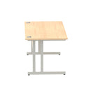 Impulse 1600mm Straight Desk Cantilever Leg