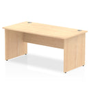 Beech straight desk with panel end leg from Dynamic Office Solutions, suitable for home office setups.