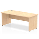 1800mm beech straight desk with panel end leg by Dynamic Office Solutions