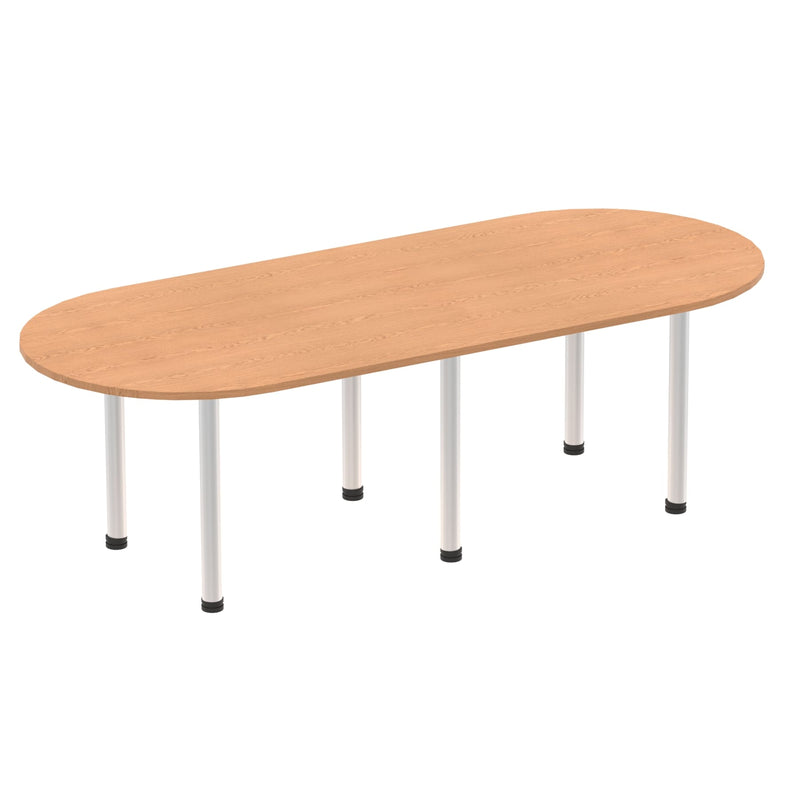 Impulse Boardroom Table With Post Leg