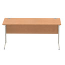 Impulse 1600mm Straight Desk Cantilever Leg