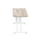 Impulse 1600mm Slimline Desk Cantilever Leg