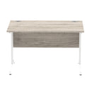 Impulse 1200mm Straight Desk Cable Managed Leg