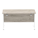 Impulse 1400mm Straight Desk Cable Managed Leg