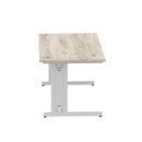 Impulse 1600mm Straight Desk Cable Managed Leg