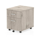 Beech mobile pedestal with two drawers from Dynamic Office Solutions, featuring a modern design