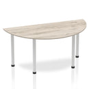 Impulse Semi-Circle Table With Post Leg