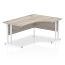 Beech desk with cantilever legs, 1600mm width, by Dynamic Office Solutions, featuring ergonomic design