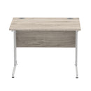 Impulse 1000mm Straight Desk Cable Managed Leg