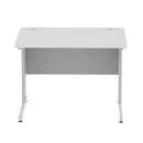 Impulse 1000mm Straight Desk Cable Managed Leg